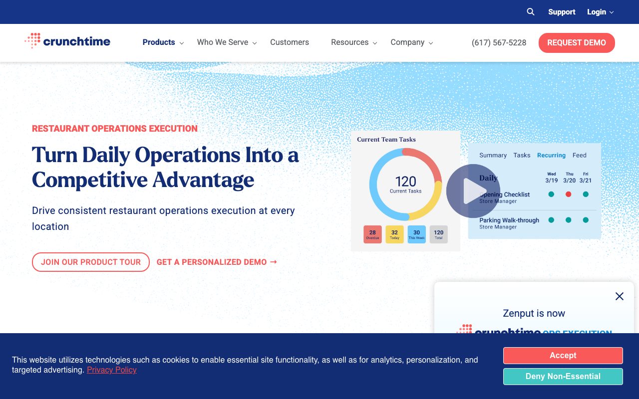 Zenput website