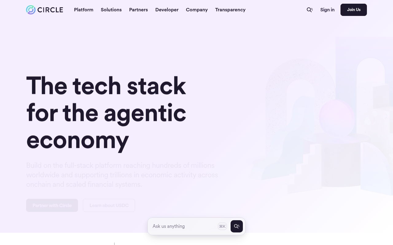 Circle website