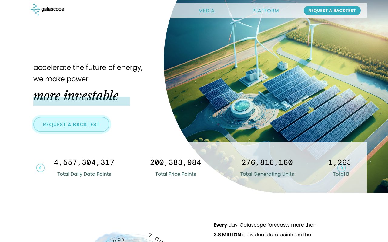 Gaiascope website