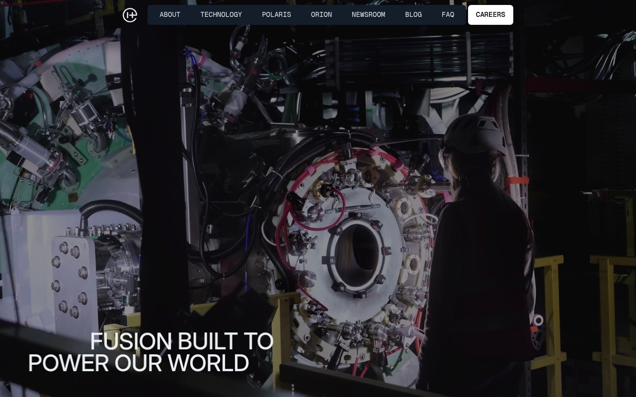 Helion Energy website