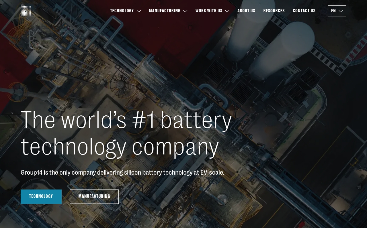 Group14 Technologies website
