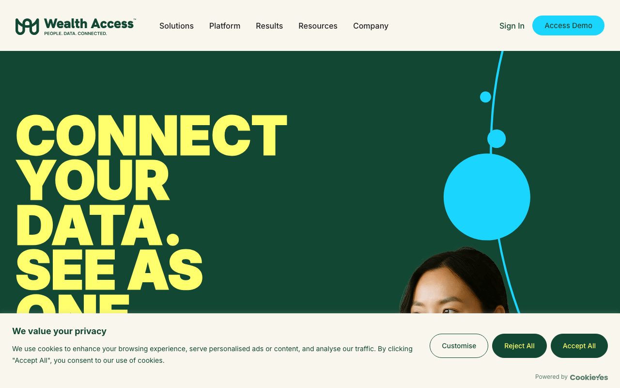 Wealth Access website
