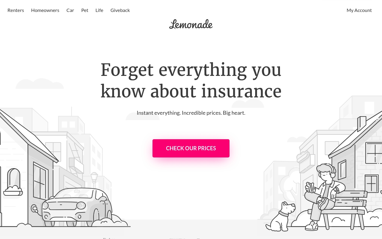 Lemonade website