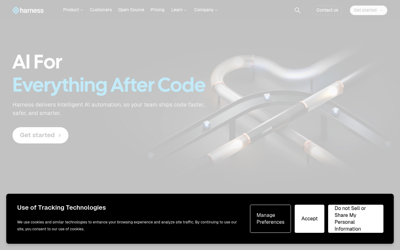 Harness website