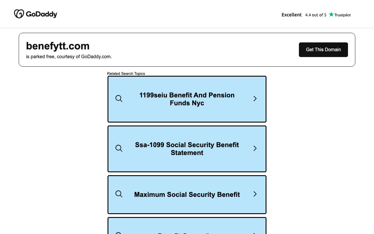 Benefytt website