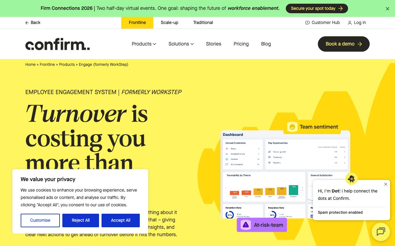 WorkStep website