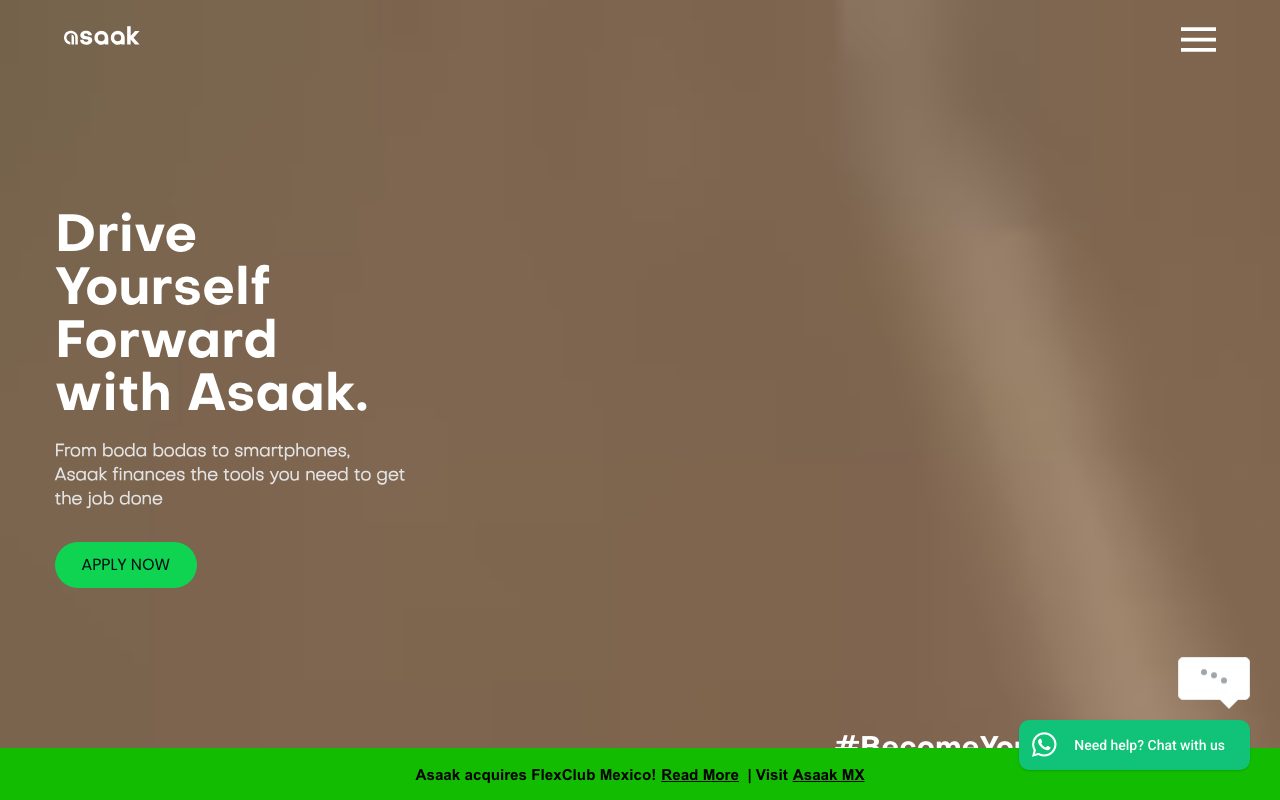 Asaak website