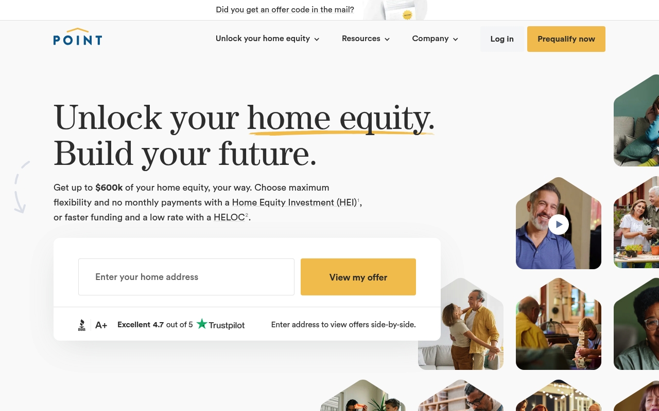 Point Digital Finance website