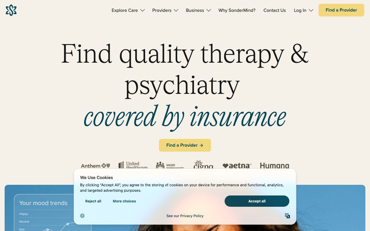 SonderMind website