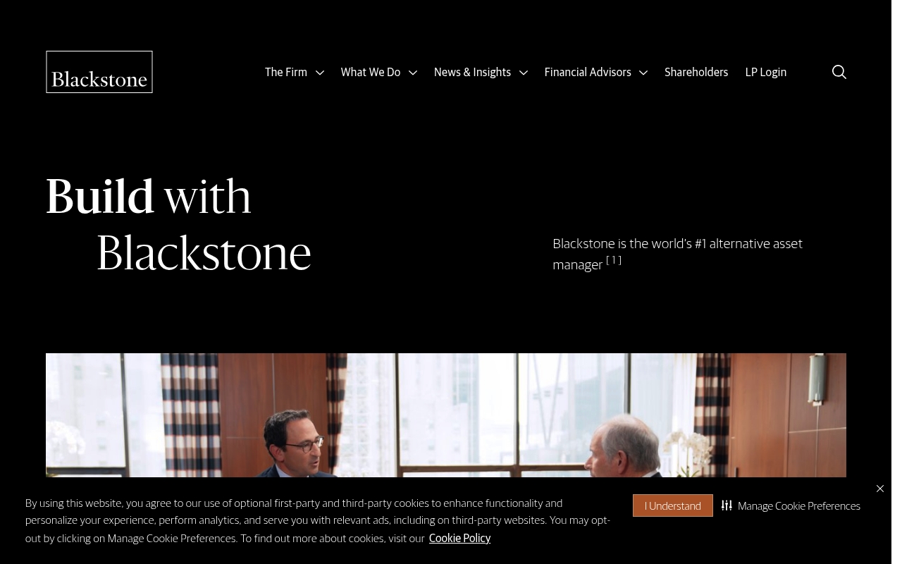 Blackstone website