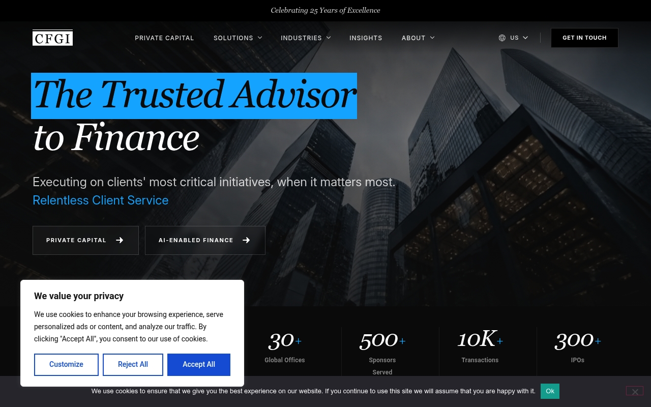 CFGI website