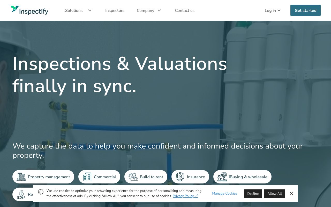 Inspectify website