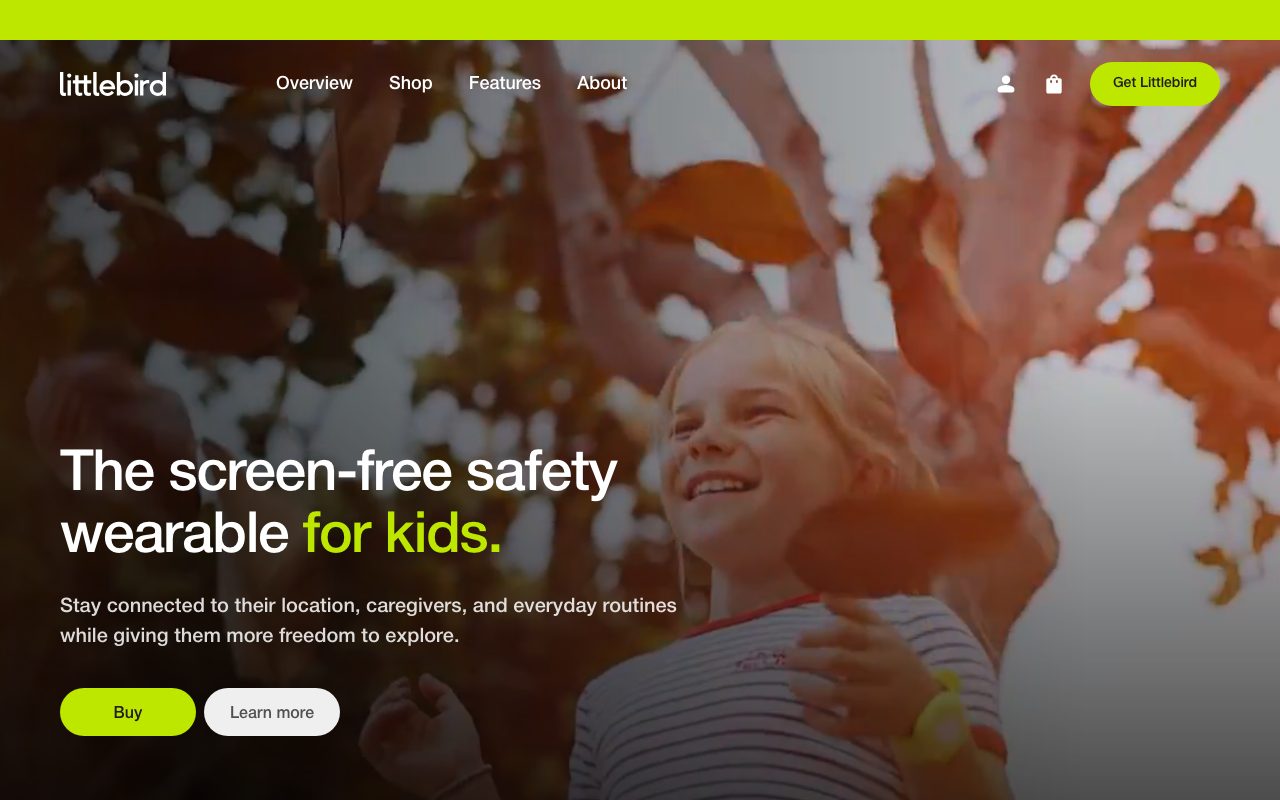 Littlebird Connected Care website