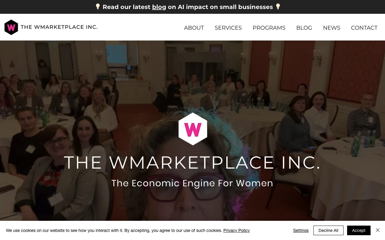 TheWMarketplace website