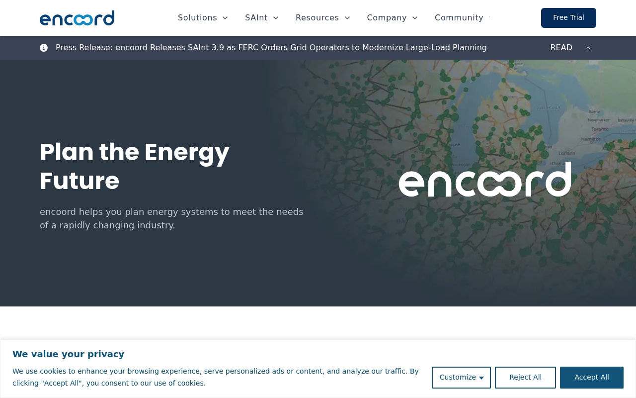 Encoord website