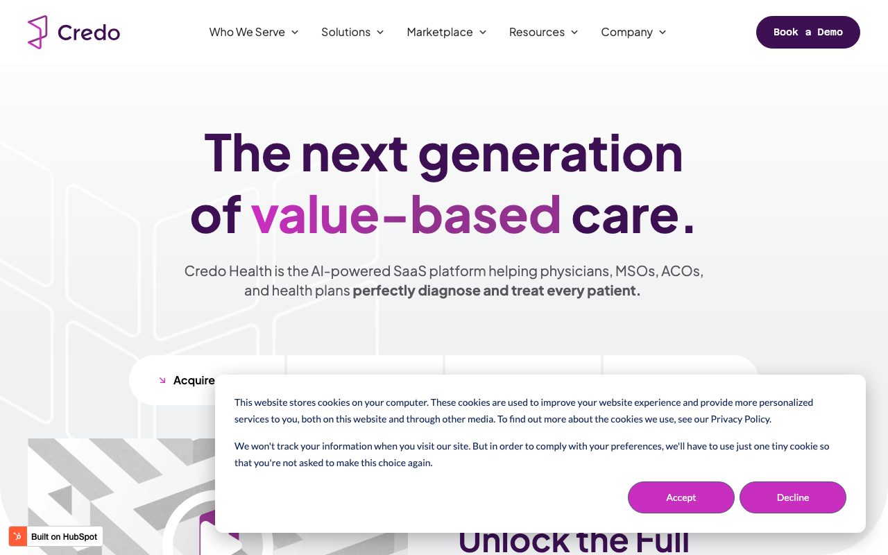 Credo website