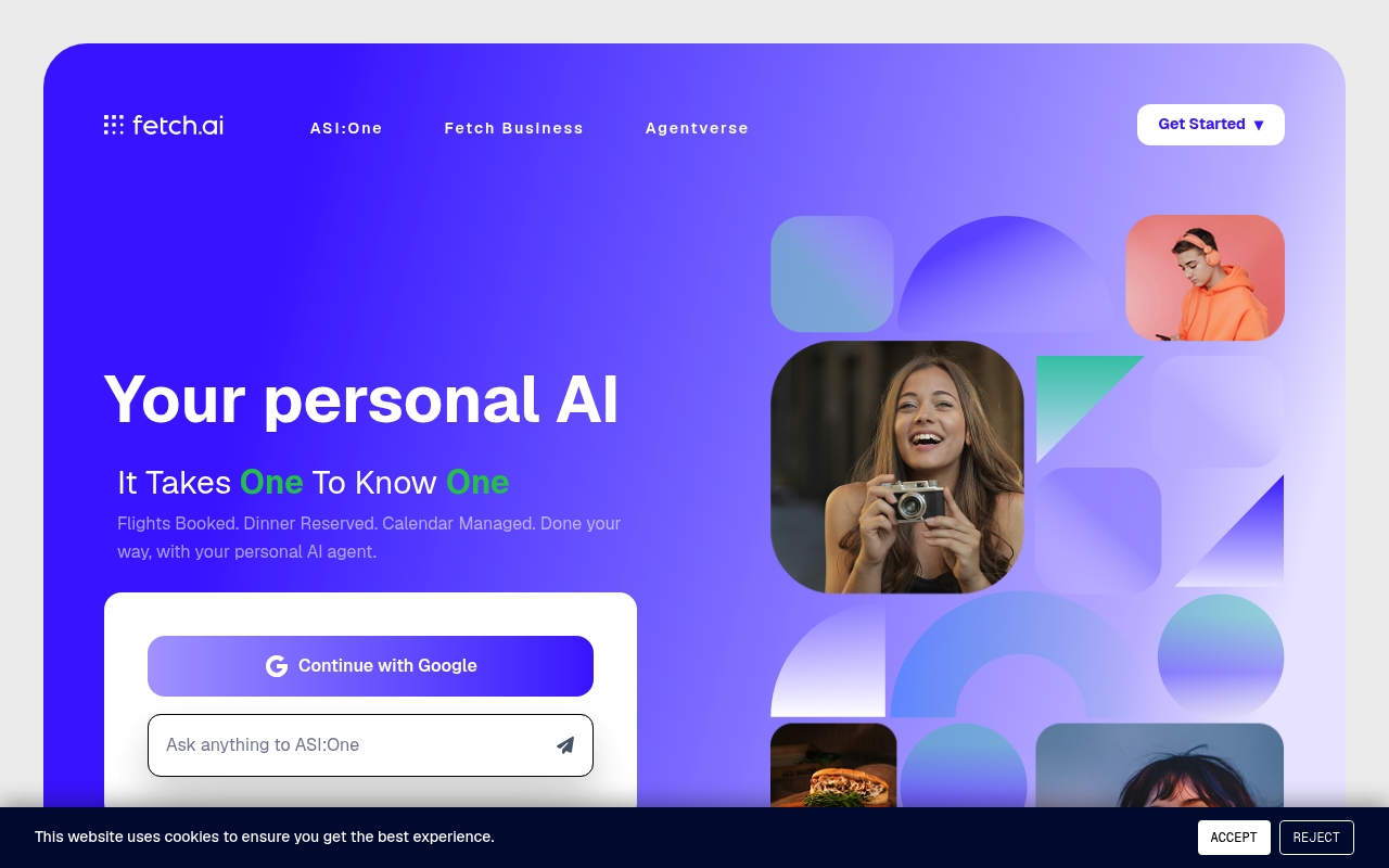 Fetch.ai website