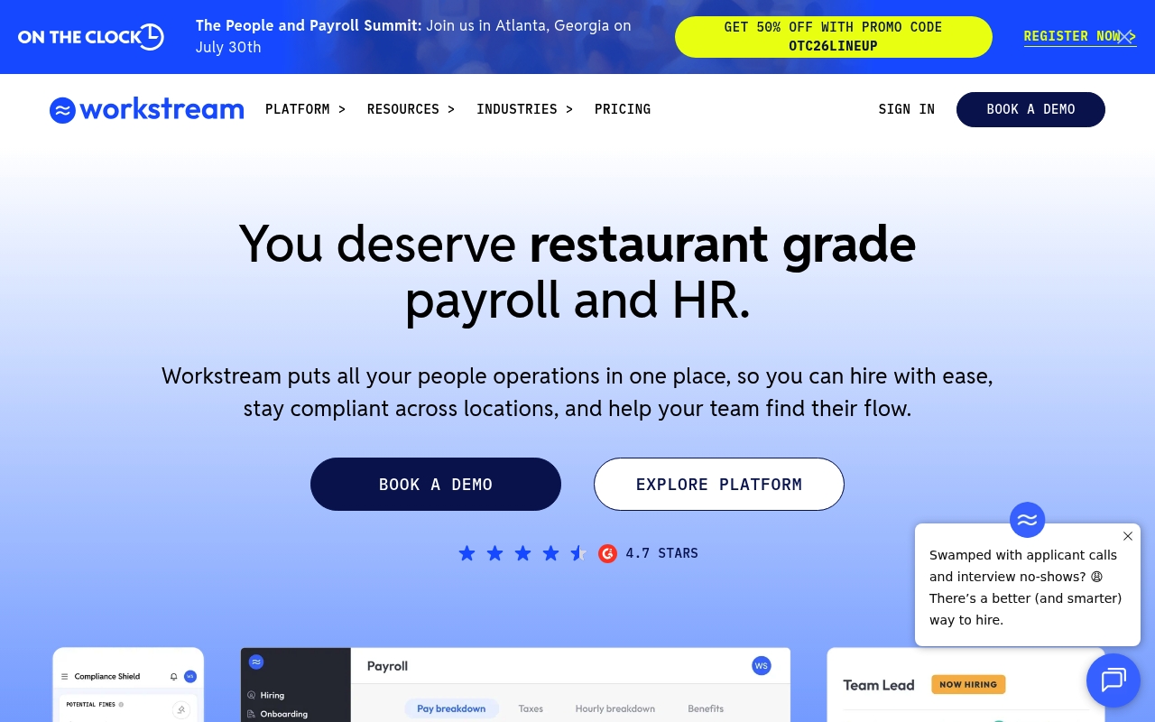 Workstream website