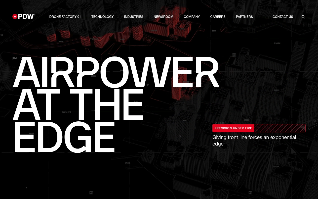 Performance Drone Works website