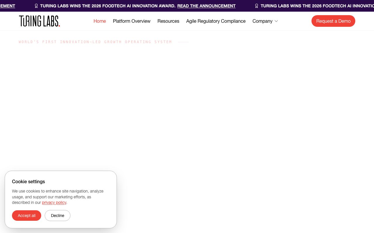 Turing Labs website
