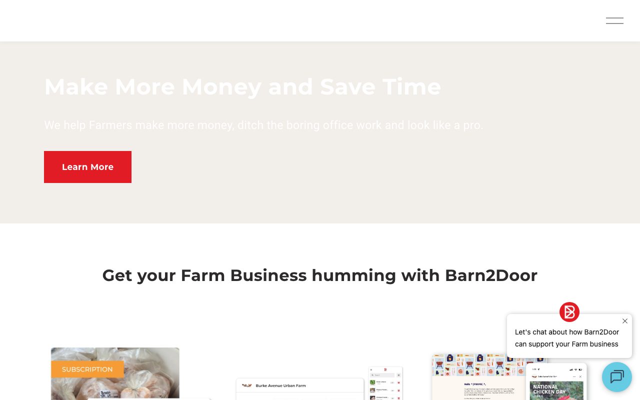 Barn2Door website