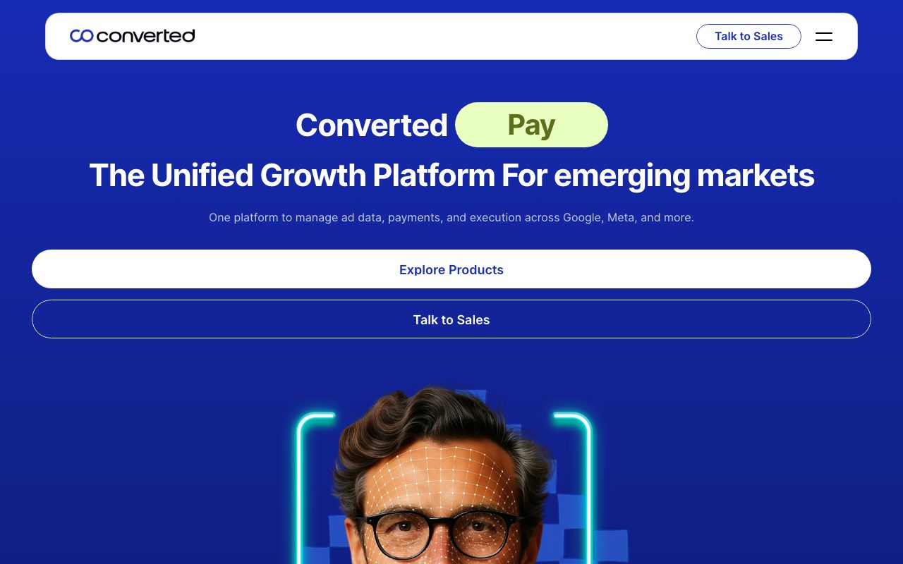 Convertedin website