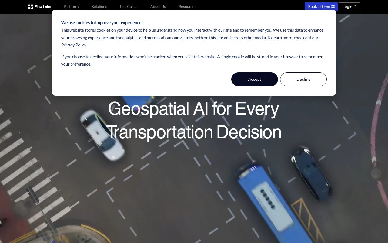 Flow Labs website