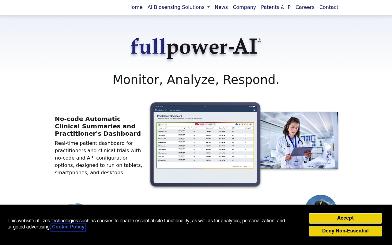 Fullpower-AI website
