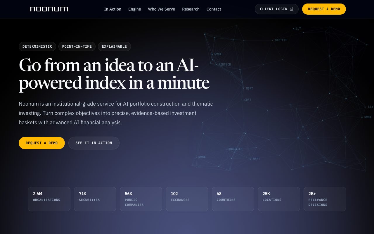 Noonum website