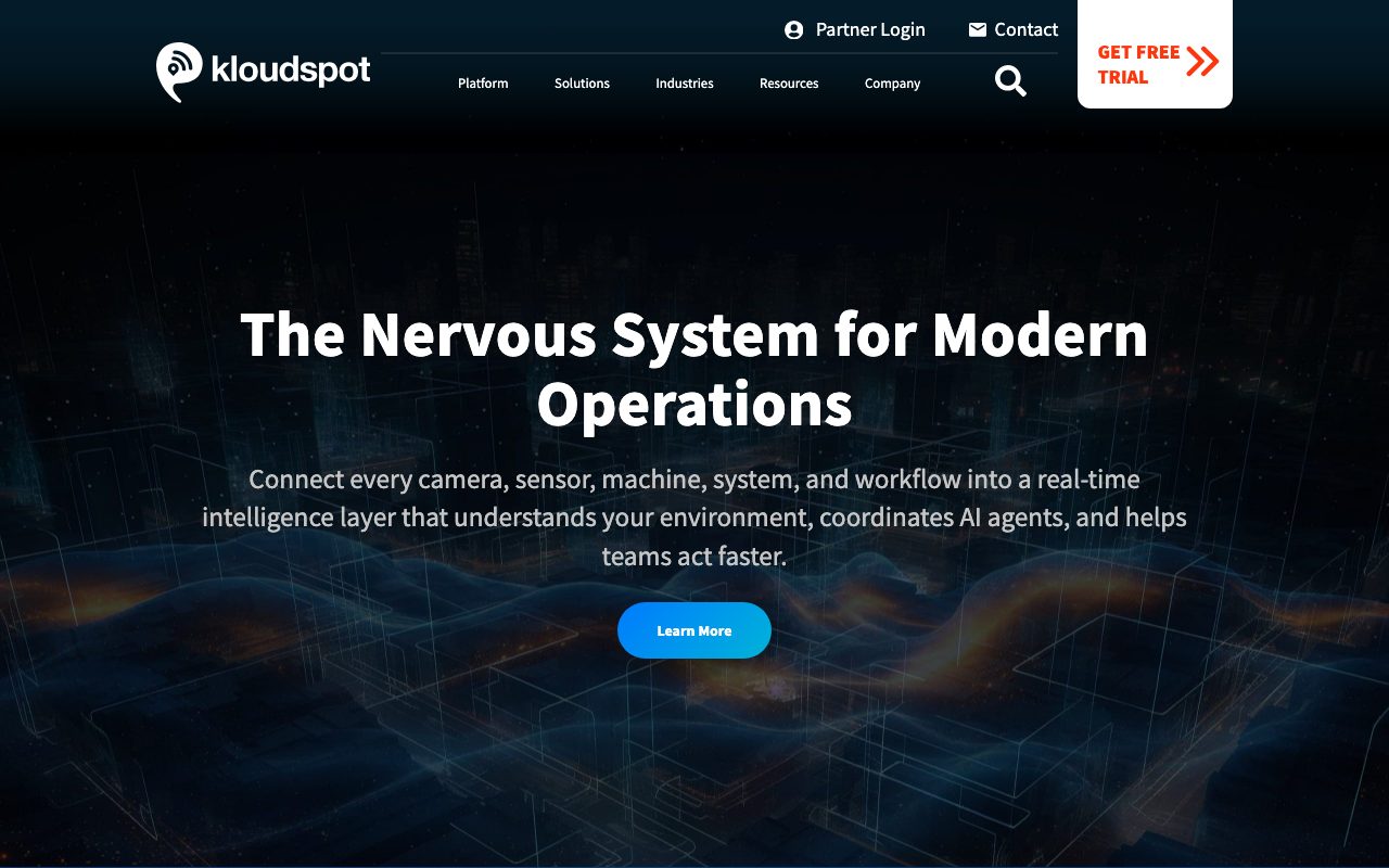 Kloudspot website
