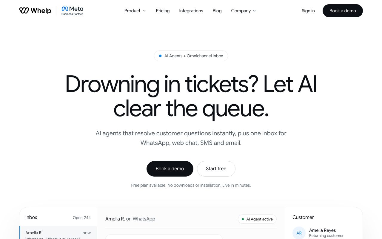 Whelp website