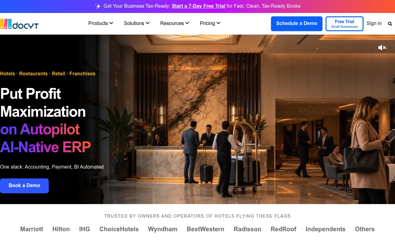 Docyt website