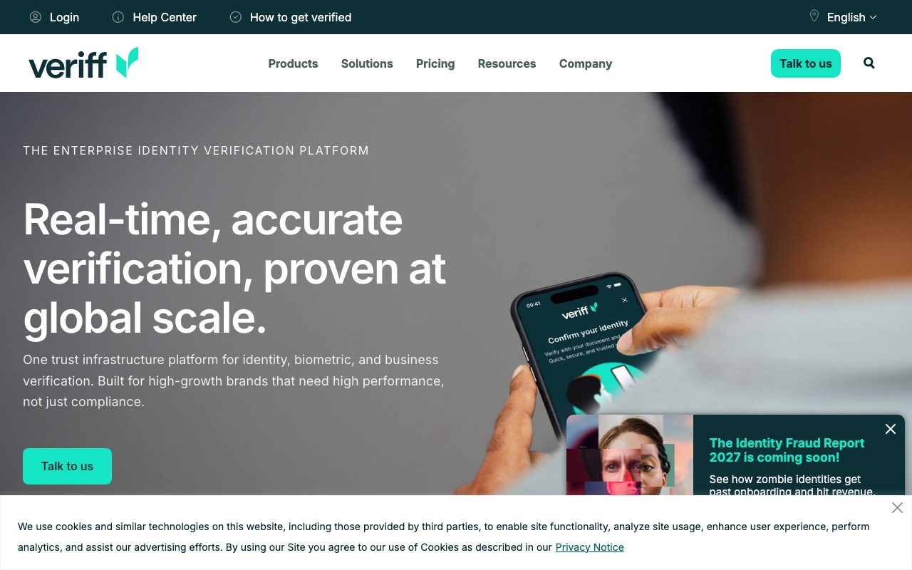 Veriff website