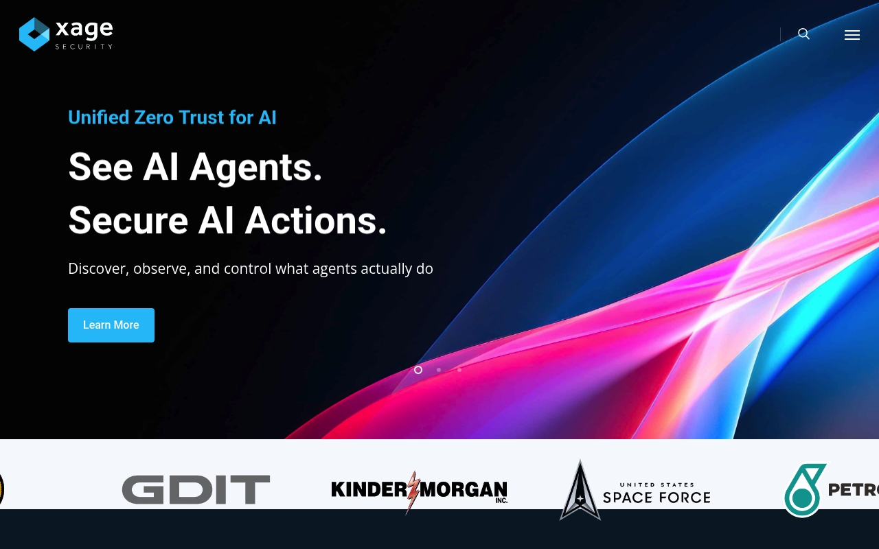 Xage Security website