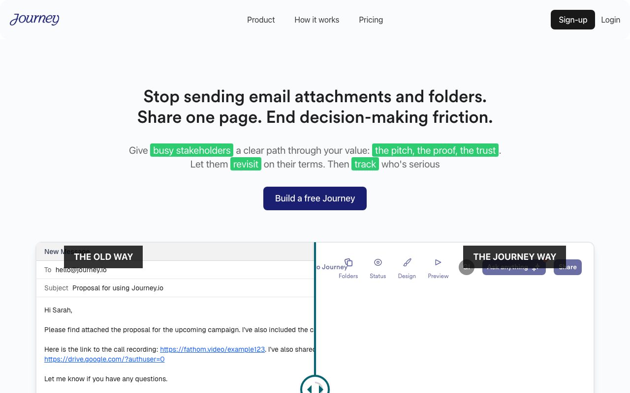 Journey website