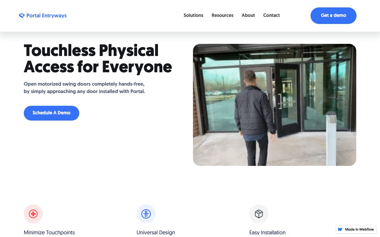 Portal Entryways website