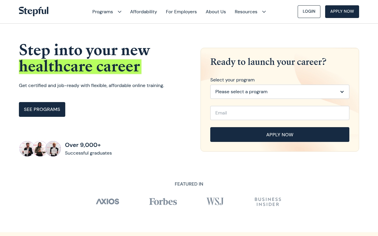 Stepful website