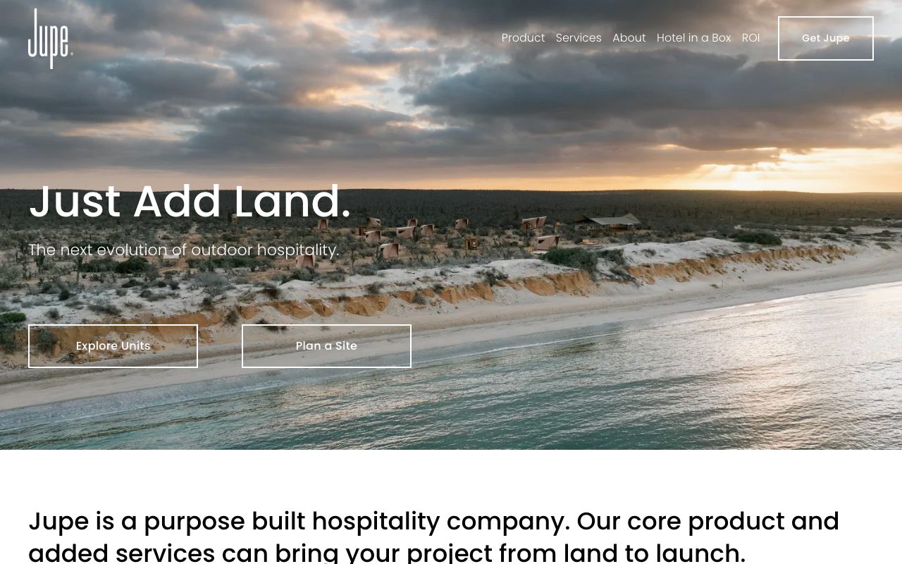 Jupe website