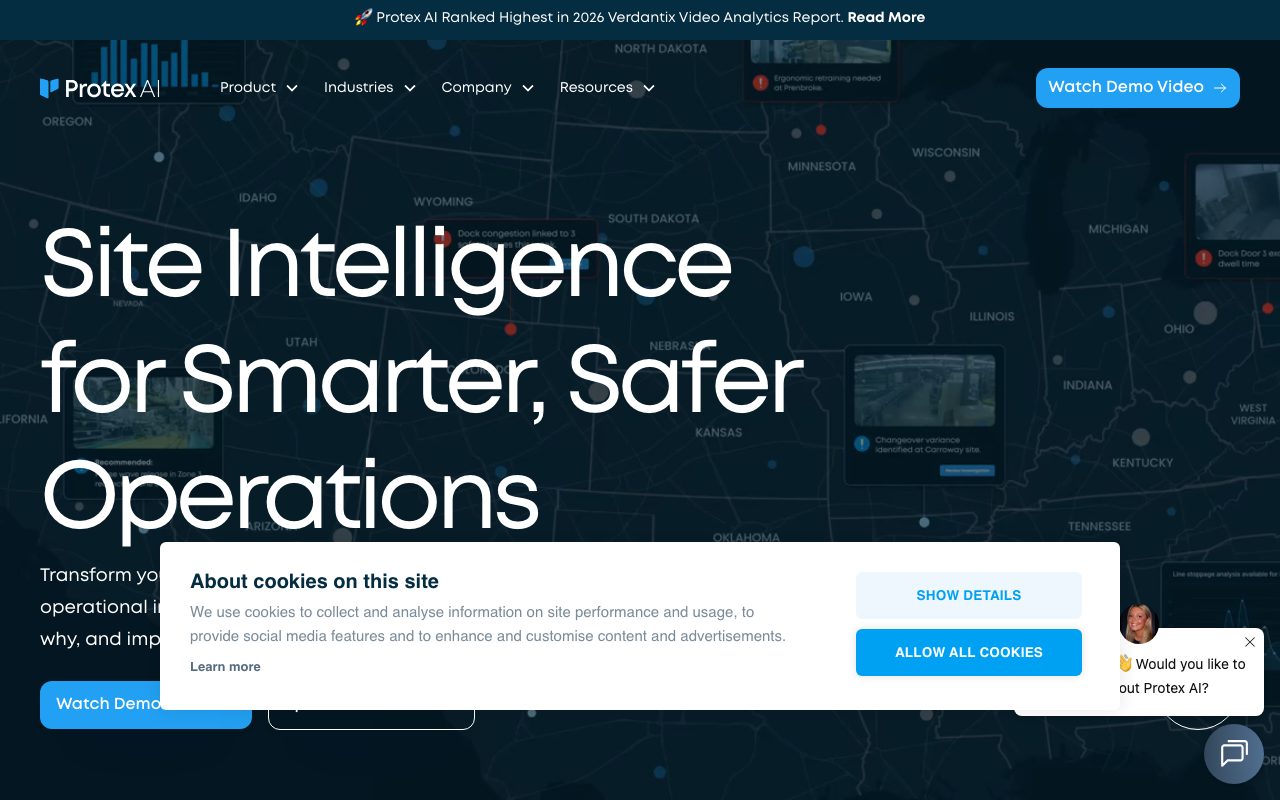 Protex AI website