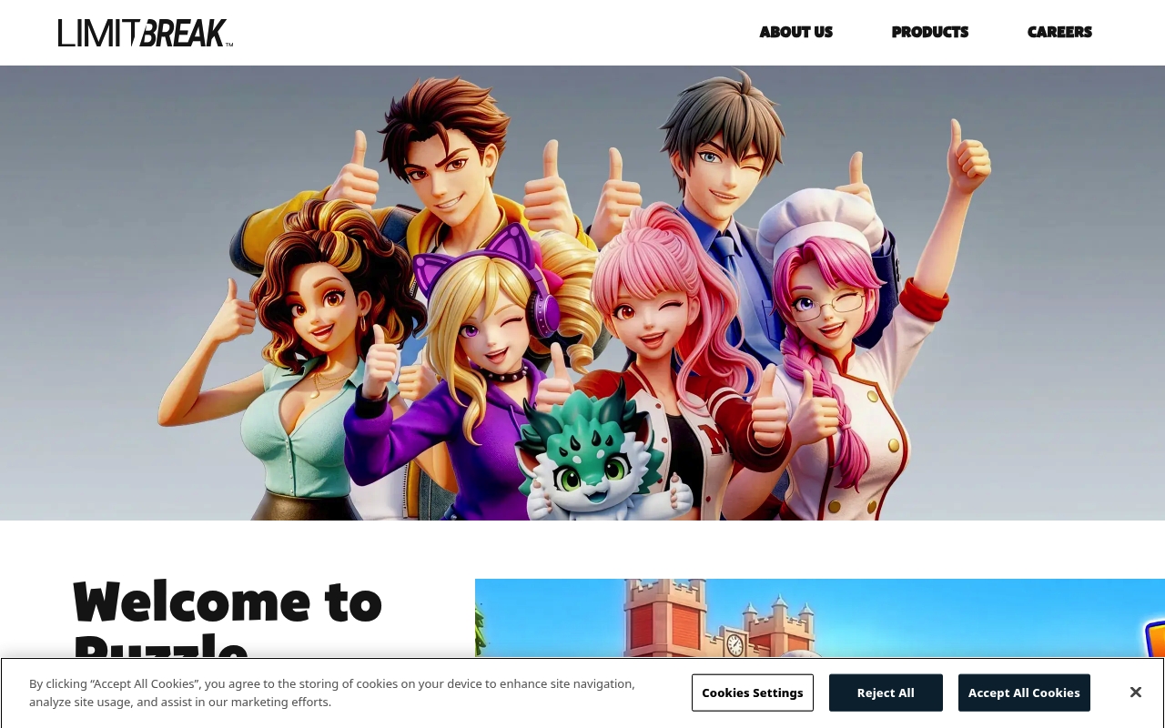 Limit Break website