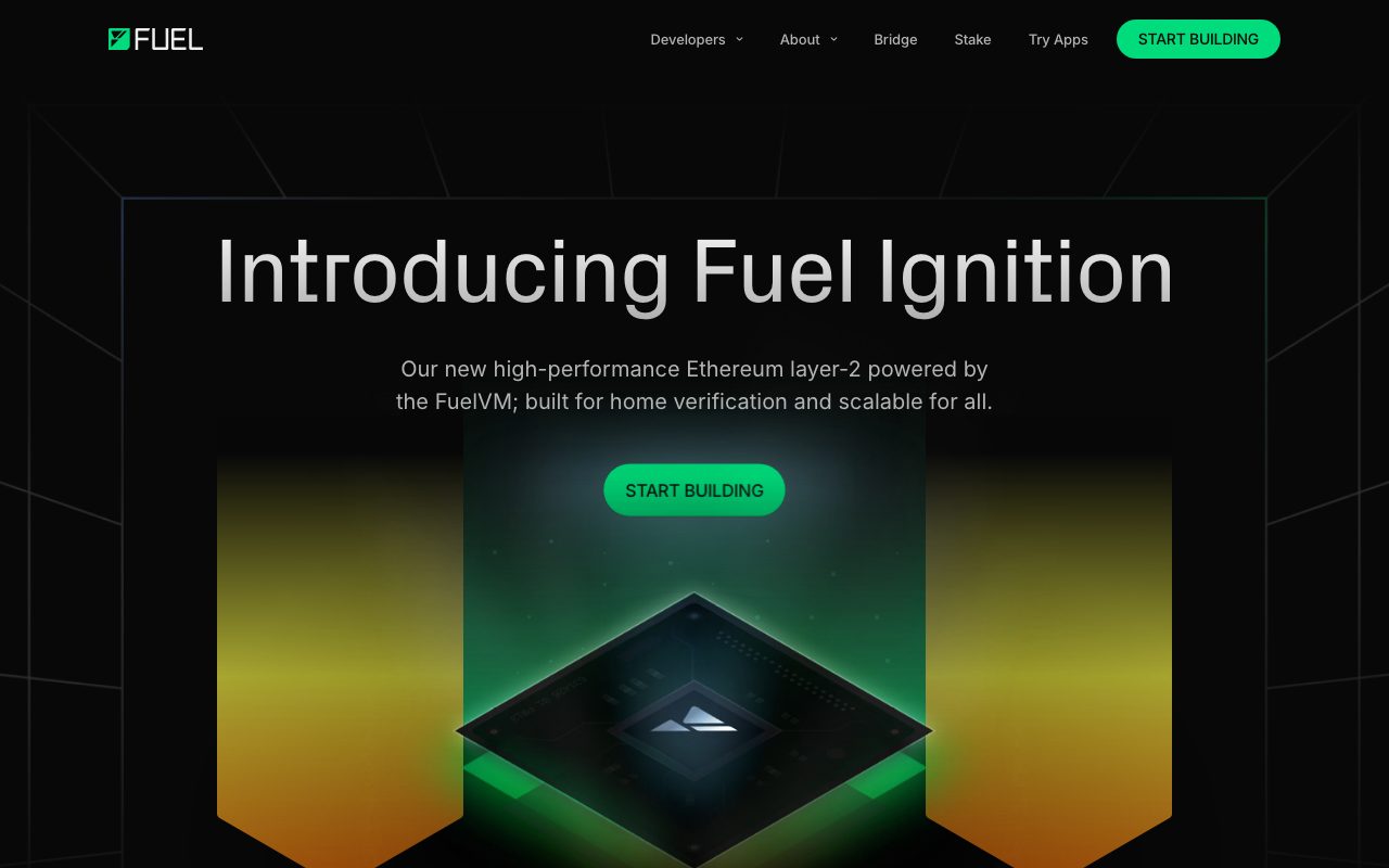 Fuel Labs website