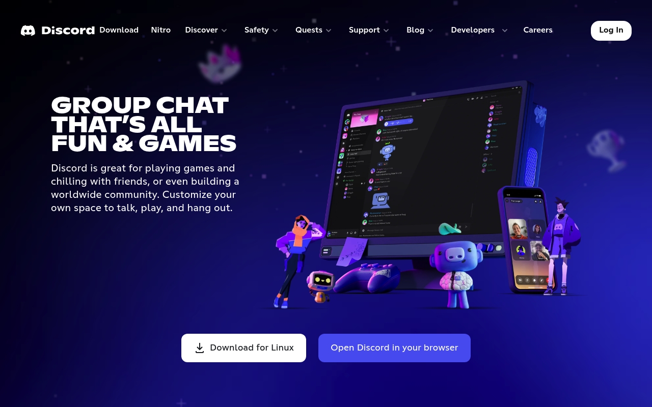 Discord website