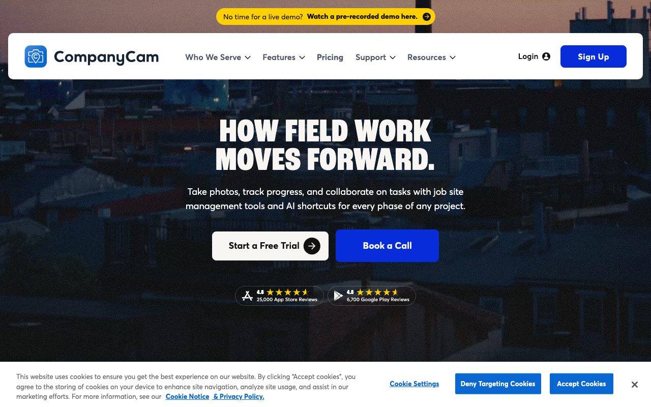CompanyCam website