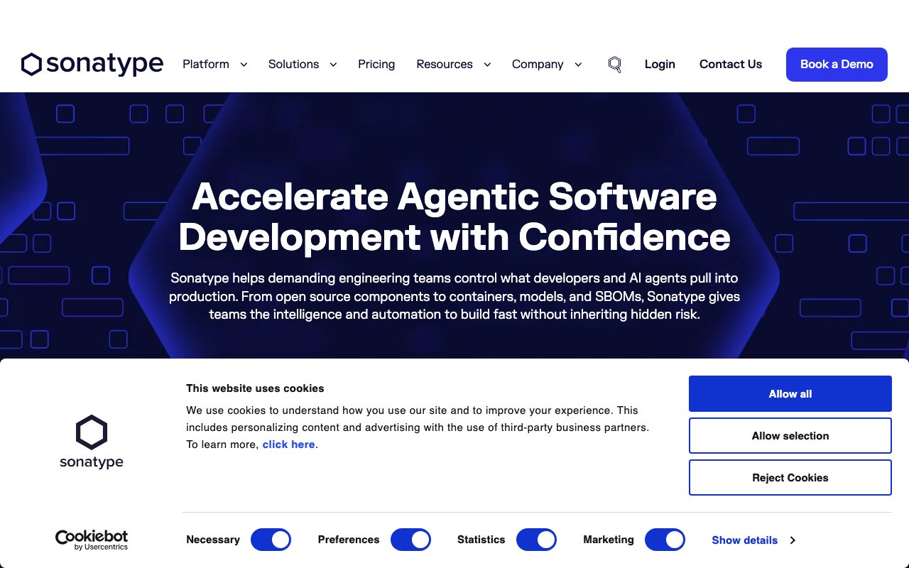 Sonatype website
