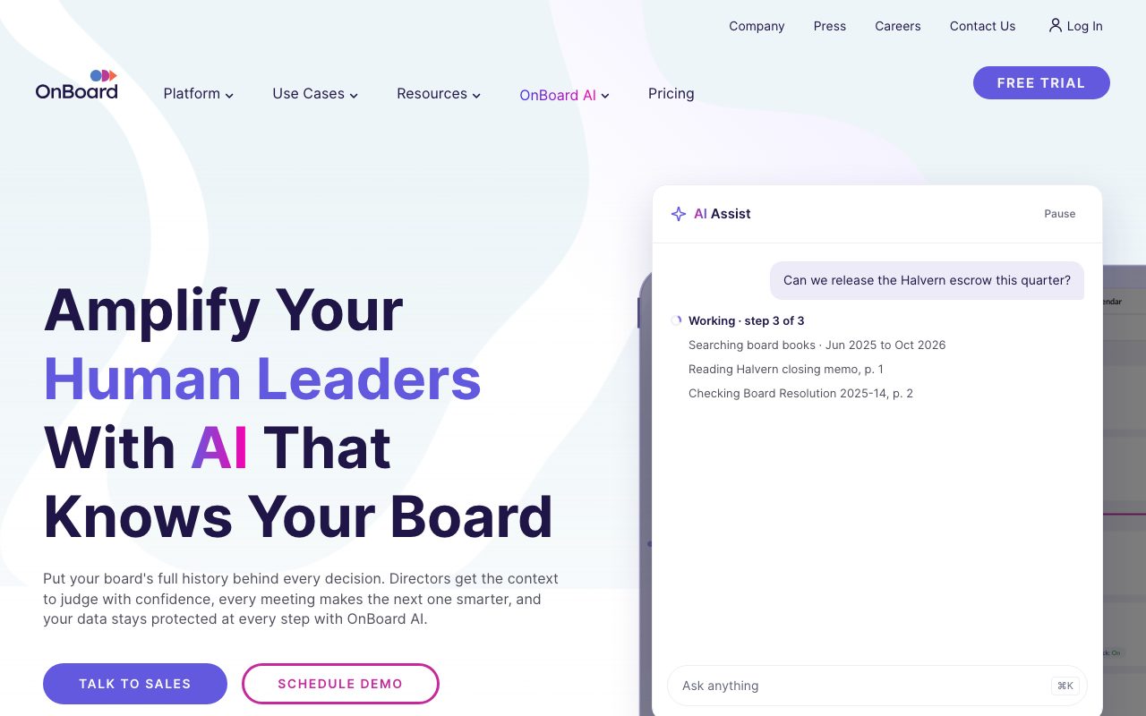 OnBoard website