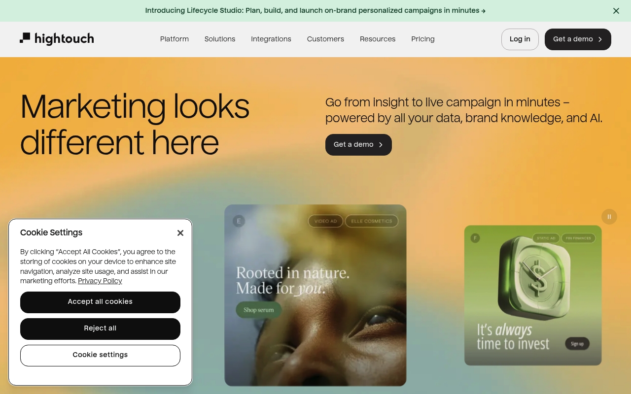 Hightouch website