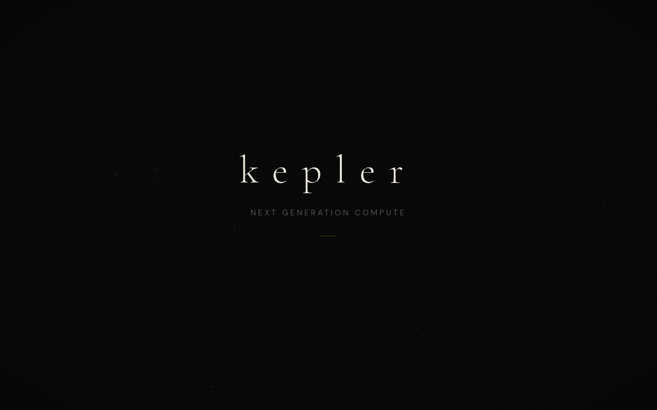 Kepler website