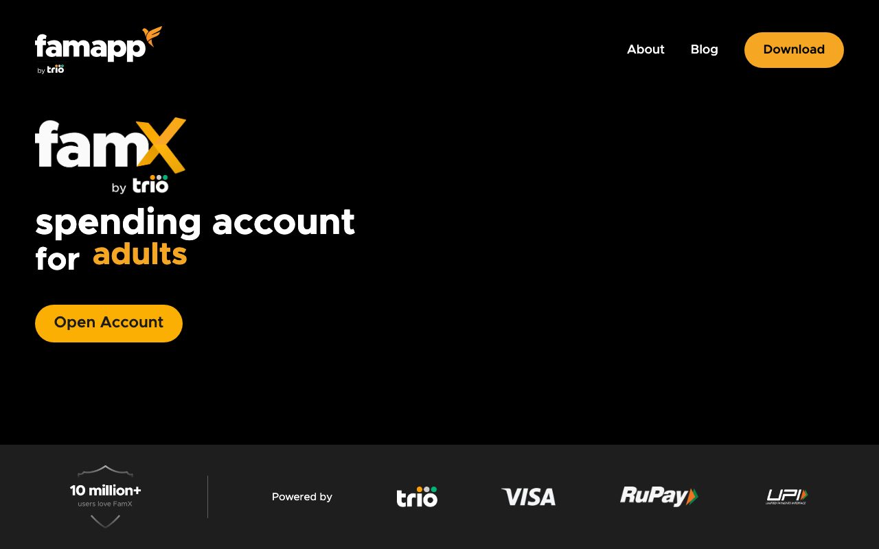 Fampay website