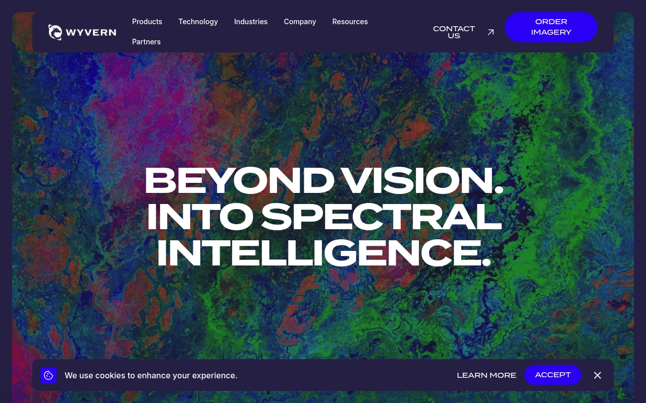 Wyvern Space website