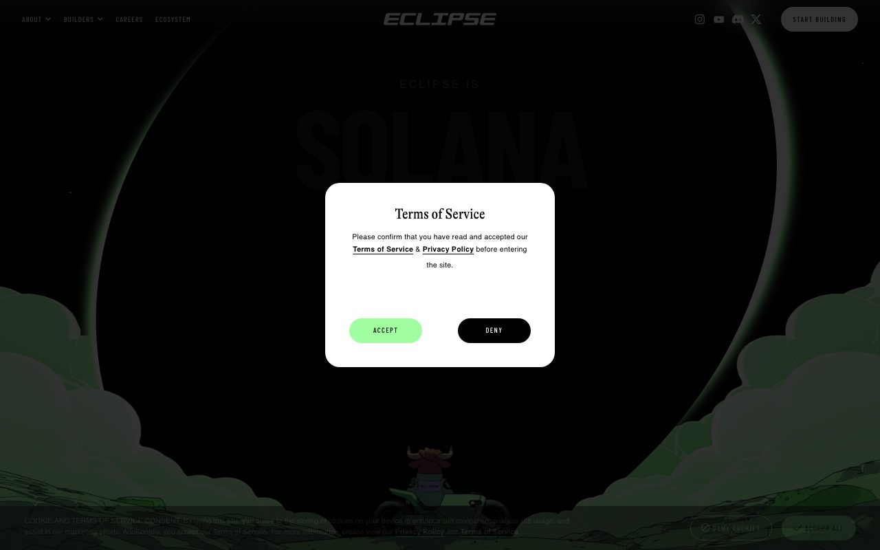 Eclipse Builders website